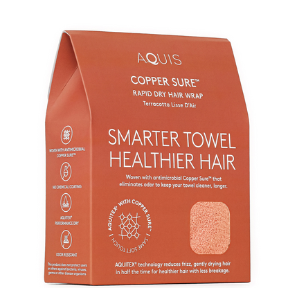 Aquis Anti Microbial Rapid Turban Copper